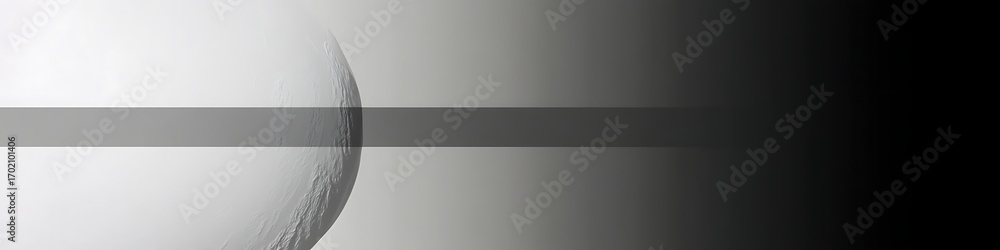 Obraz premium Abstract gradient background with a horizontal stripe, creating a sense of balance and visual interest empty template ideal for personalized use
