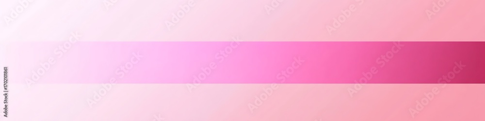 Fototapeta premium Soft pink gradient background with a horizontal stripe, creating a gentle and calming visual effect empty template ideal for personalized use