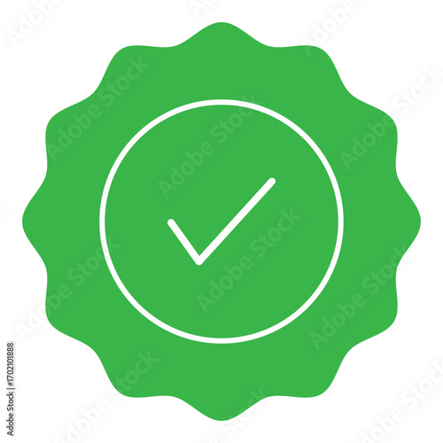 Verified badge profile set Verified badge. Social media account verification icon. Verified badge icon tick symbol vector approved check mark icon. EPS 10