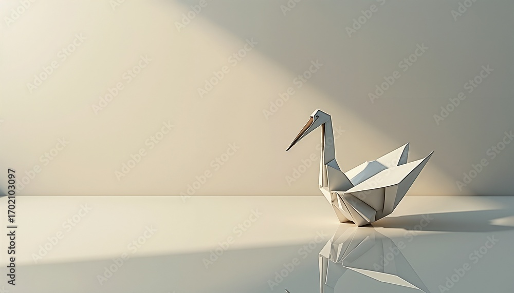 Obraz premium Paper Crane