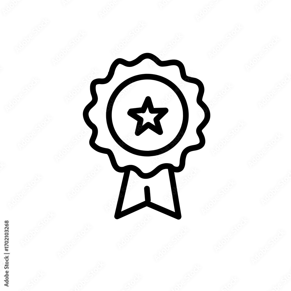 Fototapeta premium Medal icon