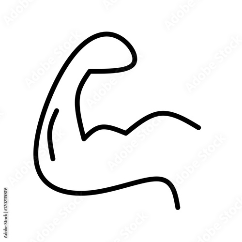 Gym line icon collection. Fitness, Gym icon design.