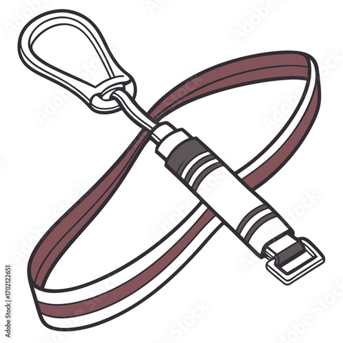 Climbing Gear Illustration A Detailed Vector Representation