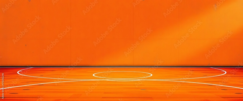 Abstract basketball court texture, grunge effect, surface, hoops Abstract basketball court texture, grunge effect, surface, hoops