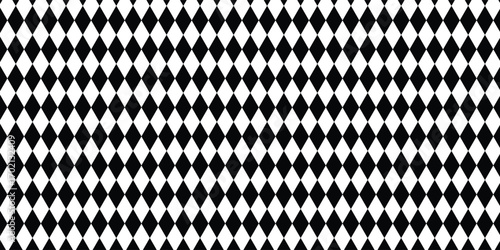 Seamless diamond checkerboard pattern vector, repeatable fabric and wallpaper background.