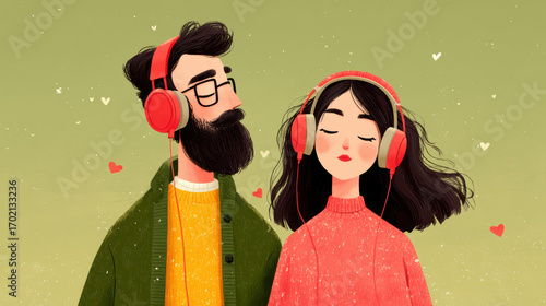 Stylish modern headphones for immersive sound experience, wireless audio device perfect for music lovers, comfortable design, trendy accessory for everyday leisure