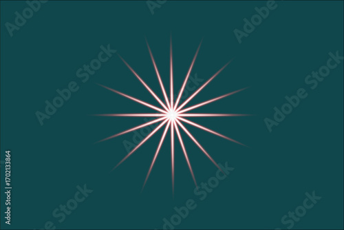 Star burst abstract vector background with glowing light and bright sparkle design