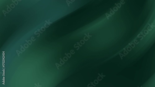 Green hues blend in this animated gradient background featuring softly flowing lines. The dynamic movement creates a mesmerizing visual, perfect for adding an elegant touch to any project.
