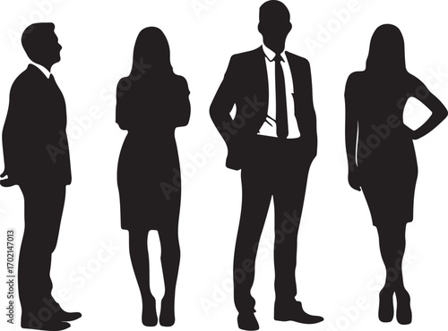 Nine elegant crown silhouettes royalty symbols