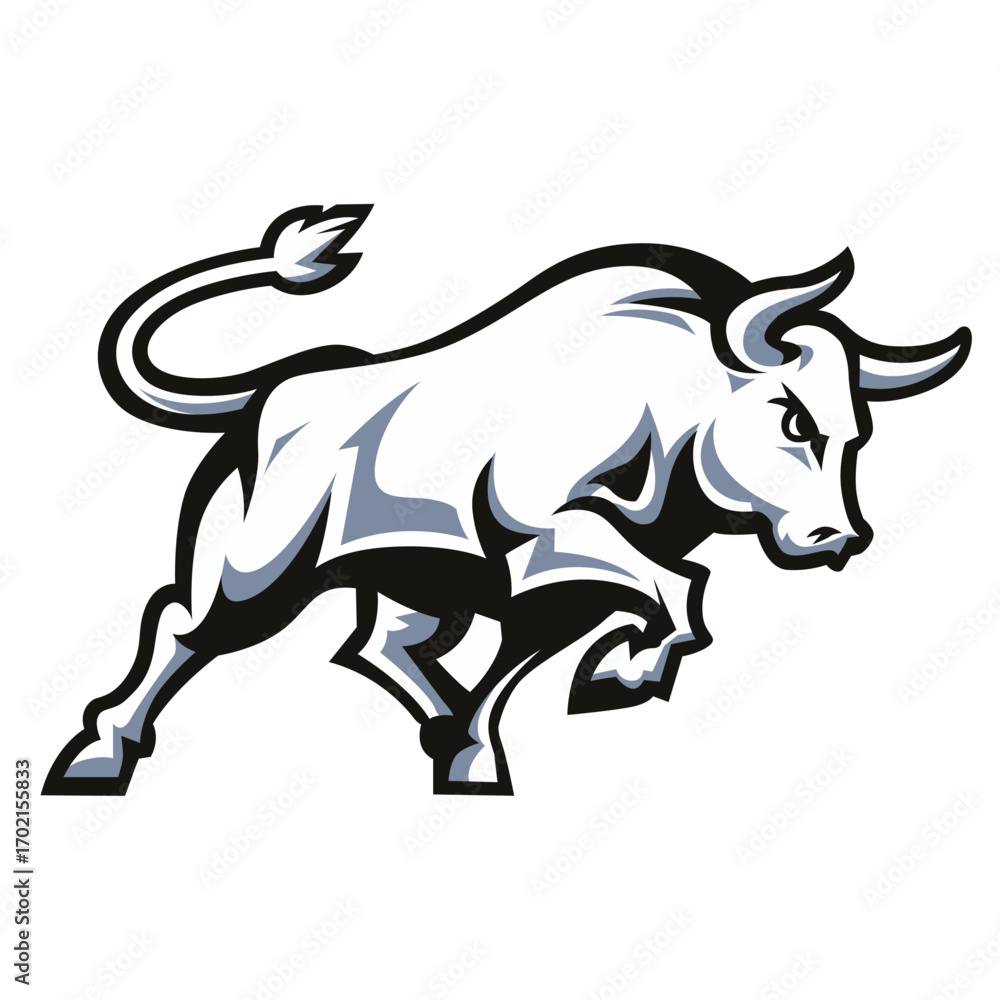 Obraz premium BOI CORRENDO PB