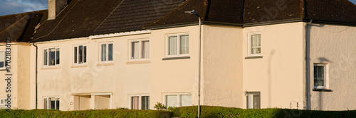 Council housing in poor area in Glasgow