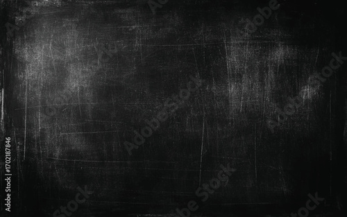 Abstract Chalk rubbed out on blackboard or chalkboard texture. clean school board for background or copy space for add text message. Backdrop of Education concepts.