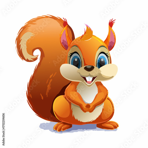 Niedliches Eichhörnchen