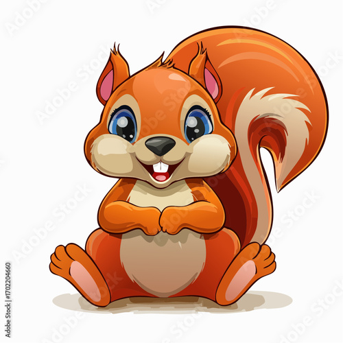 Niedliches Eichhörnchen