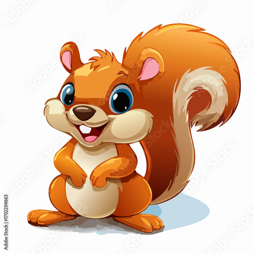Niedliches Eichhörnchen