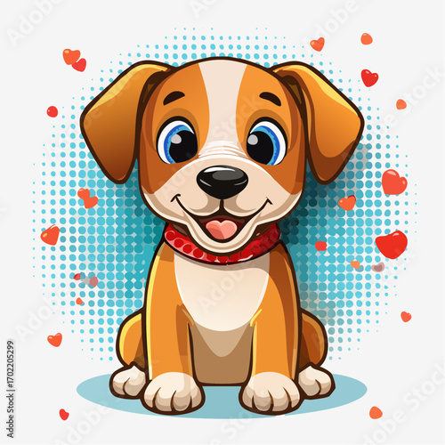 Niedlicher Hundewelpe