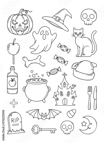 Halloween set