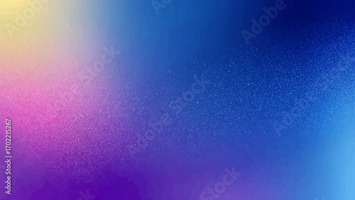 Blue Violet Soft Light Glow Gradient Noise Grain Abstract Vector Background