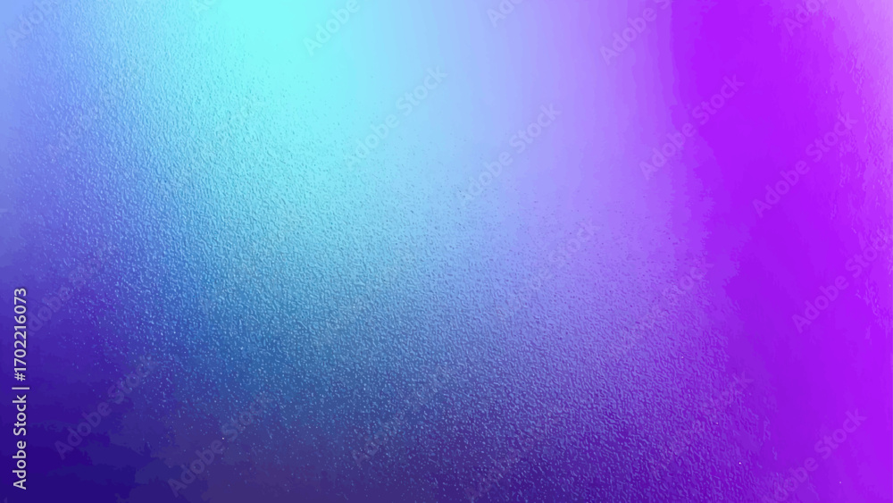 bule and violet soft light shine bright and glow gradient noise grain texture abstract background and vector design.