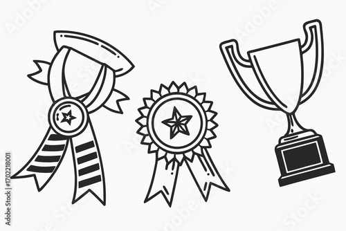 silver and bronze awards