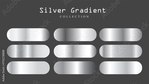 silver gradient color collection