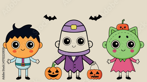 Halloween Wizard Cartoon Character – Cute Magical Spooky Cartoon, Scary Halloween Illustration Kids, Funny Cartoon Wizard Figure, Adorable Magic Wizard Character Clipart, Spooky Wizard Doodle Avatar, 