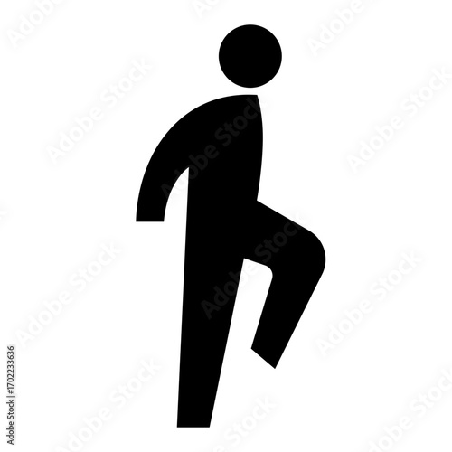 歩く人のピクトグラム