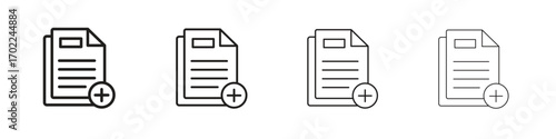 Duplicate icon vector graphics. black style vector icons