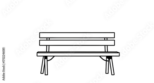 simple bench icon, rustic bench cartoon, cartoon wooden seat, bench isolated on white, picnic bench cartoon, wood plank bench, cartoon furniture clipart, wooden bench art, wooden chair bench, park fur