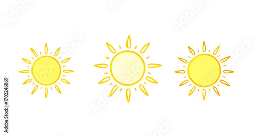 sun, suns, sunlight, bright, sunny, day, daylight, sky, warm, summer, heat, solar, morning, noon, afternoon, sunset, sunrise, nature, energy, shine, shining, glow, radiant, yellow, golden, circle, rou