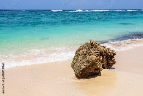 View on Karma beach on Bali, Indonesia