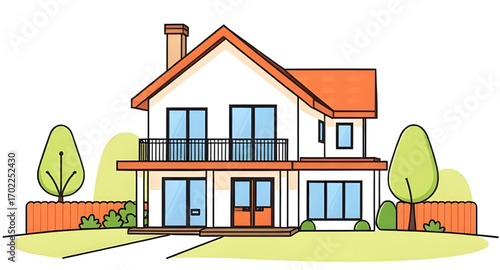 cartoon house in nature, house with chimney cartoon, cartoon farmhouse, animated house illustration, cartoon home landscape, colorful cottage cartoon, cartoon little house, dream house cartoon, cartoo