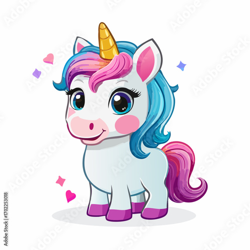 Niedliches Einhorn