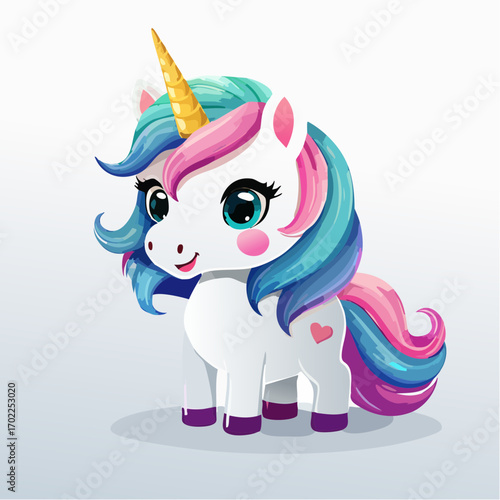 Niedliches Einhorn