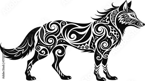 Wild running horse head vector silhouette illustration for your equestrian art