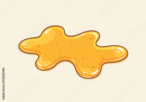 Sticky golden nectar shimmering in the light a sweet liquid creation flowing with delightful viscosity