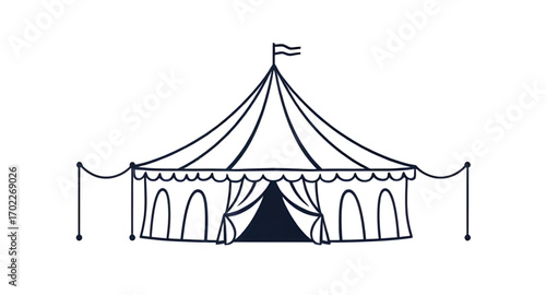 circus carnival cartoon, vintage circus tent, circus illustration, cartoon fairground tent, circus dome cartoon, circus shelter cartoon, circus top cartoon, amusement park tent cartoon, circus cartoon