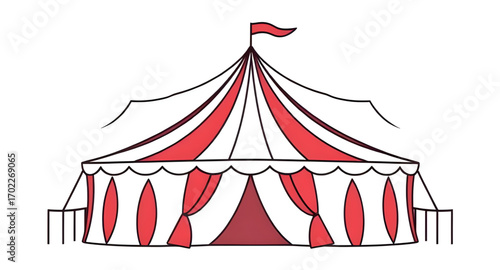 fair tent cartoon, red circus tent, striped circus tent, circus tent drawing, circus big top cartoon, cute circus tent, colorful circus tent, cartoon festival tent, circus carnival cartoon, vintage ci