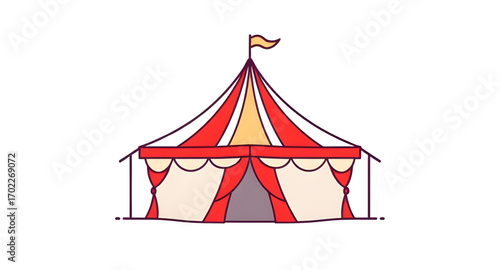 carnival tent cartoon, fair tent cartoon, red circus tent, striped circus tent, circus tent drawing, circus big top cartoon, cute circus tent, colorful circus tent, cartoon festival tent, circus carni