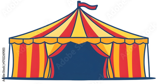 circus pavilion, carnival tent cartoon, fair tent cartoon, red circus tent, striped circus tent, circus tent drawing, circus big top cartoon, cute circus tent, colorful circus tent, cartoon festival t