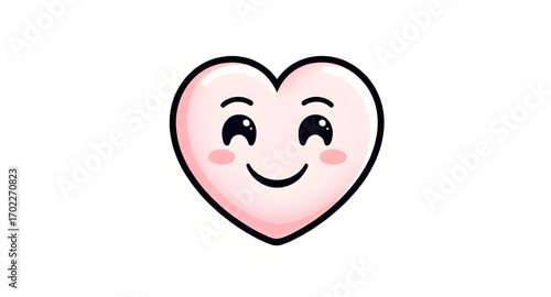 cartoon love heart, adorable heart smile, cheerful heart illustration, romantic smiling heart, emoji heart face, cartoon valentine heart, lovely heart character, cute face heart, love smile heart, ani