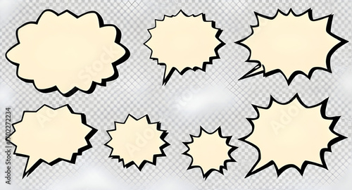 comic talk bubbles, comic book bubbles, empty speech bubbles, vector comic speech bubbles, comic balloon set, speech bubble shapes, comic thought bubbles, cartoon dialogue bubbles, speech bubble pack,