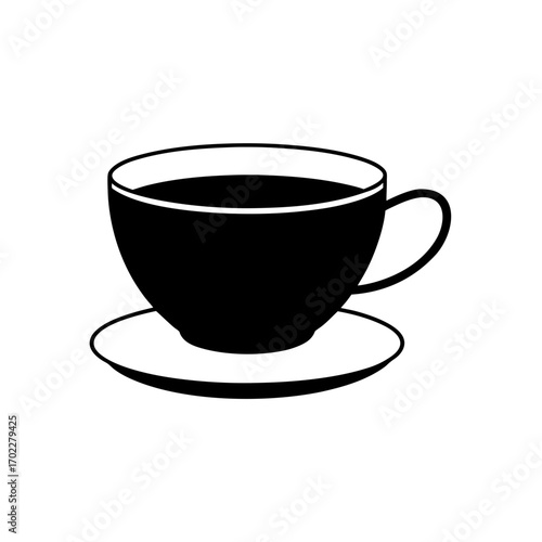 Black silhouette of a hand reaching out isolated on transparent background