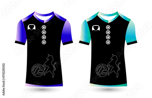 t-shirt displayed from front and back,