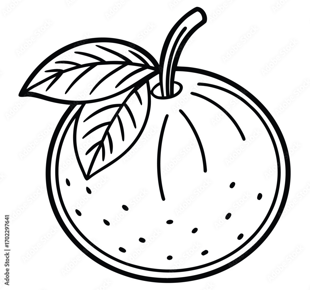 Obraz premium A healthy vector illustration of various autumn fruits and vegetables like apples, tomatoes, and pumpkins for a ripe holiday design