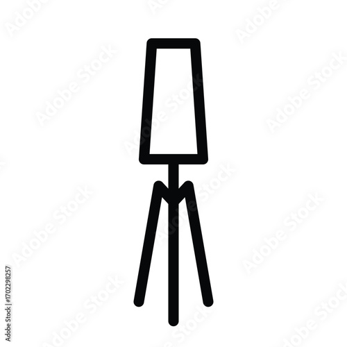 stand lamp icon