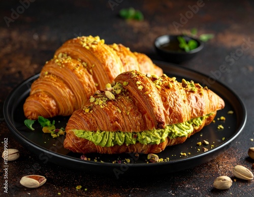 CROISSANT BUTTER WITH PISTACHIO