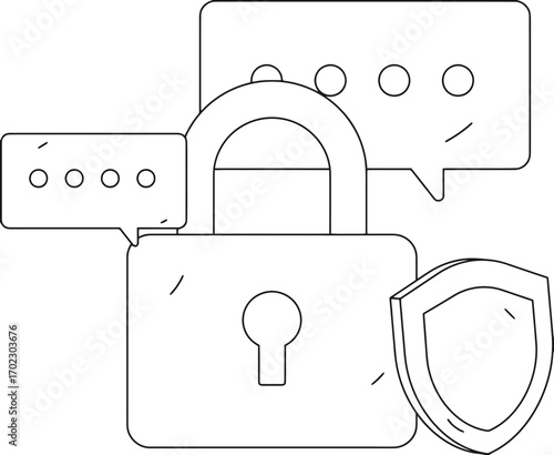 Fortify your digital communications with robust security measures safeguarding your private conversations and sensitive data
