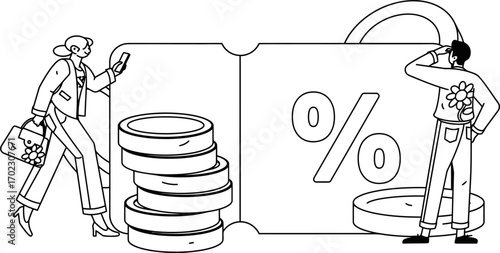 Discover incredible savings with exclusive discounts as shoppers embrace deals and special offers, saving money and maximizing their purchasing power with attractive promotions