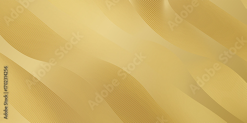 Premium background design with diagonal line pattern in gold colour. Vector horizontal gold template for business banner, formal invitation, luxury voucher, prestigious gift certificate.eps 10